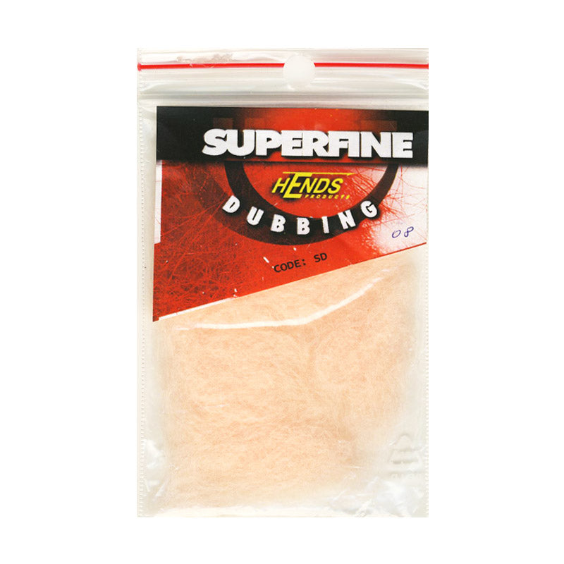 Hends tørrflue Superfine Dubbing - Salmon Orange - 08