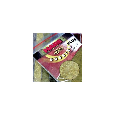 Hare Dubbing Plus - Yellow grey - pearl eff. - 17