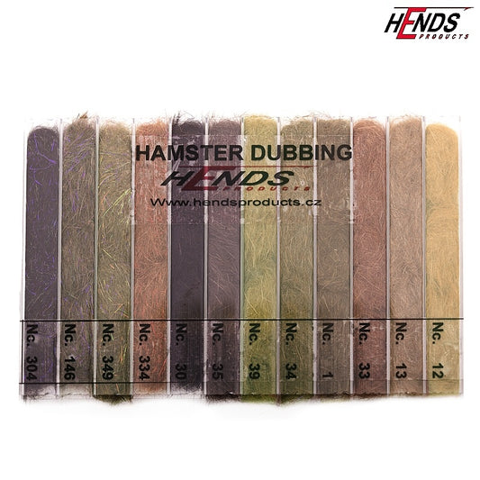 Hamster dubbing BOX Dispenser 12 colours - 01