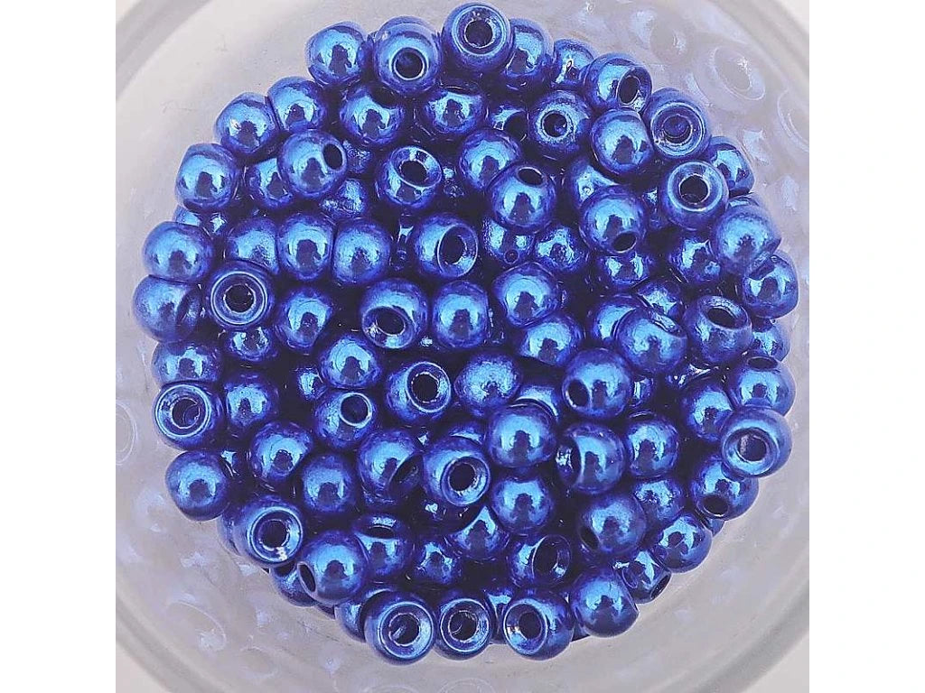Hends Normal Beads Tungsten 3,8 og 3,3 mm - Anodizing Blue, 3,8 mm