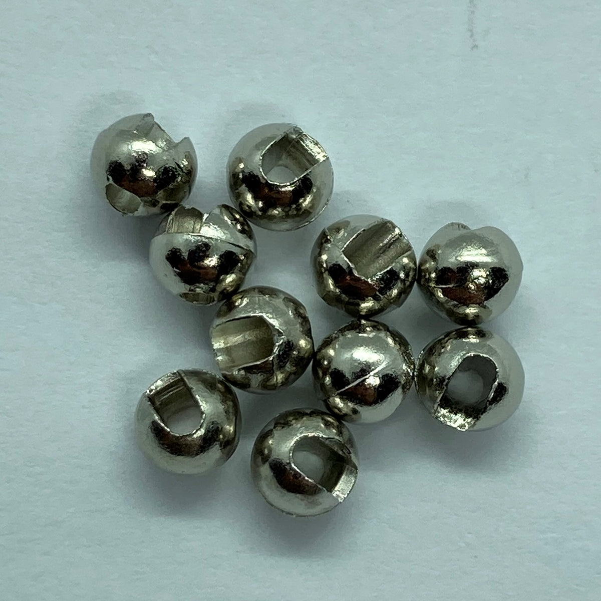 Hends Beads Jig Tungsten Slotted - Nickel, 3,8 mm