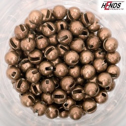 Hends Beads Jig Tungsten Slotted - Coffee, 3,8 mm