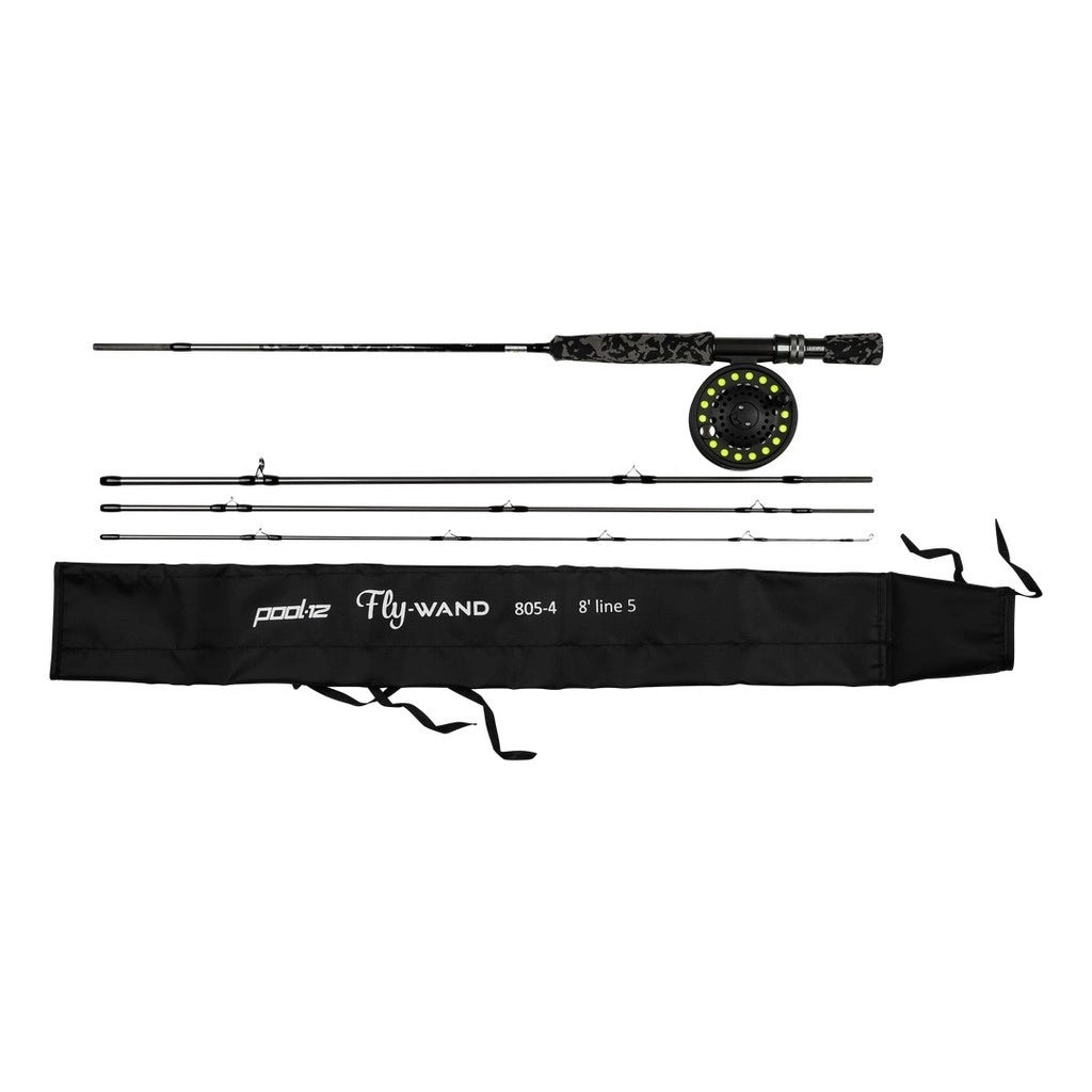 Pool 12 Fly Wand Combo 8' #5 4pc image 0