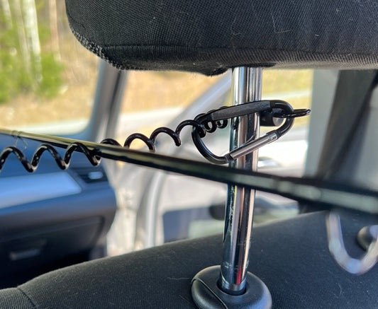 Fluestang oppheng til bil