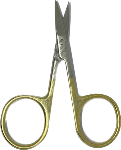 Rett, spiss saks – 9 cm