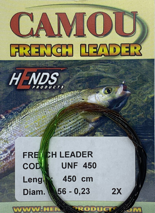 NYHET 2X Camou French Leader 450 cm 0,56 - 0,23