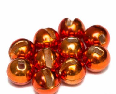Hends Beads Jig Tungsten Slotted - Metallic Orange, 3,8 mm