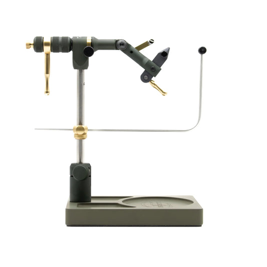 Master Series Vise - Green w/Deluxe Stem Supp./ and green Dlx Ped. Base