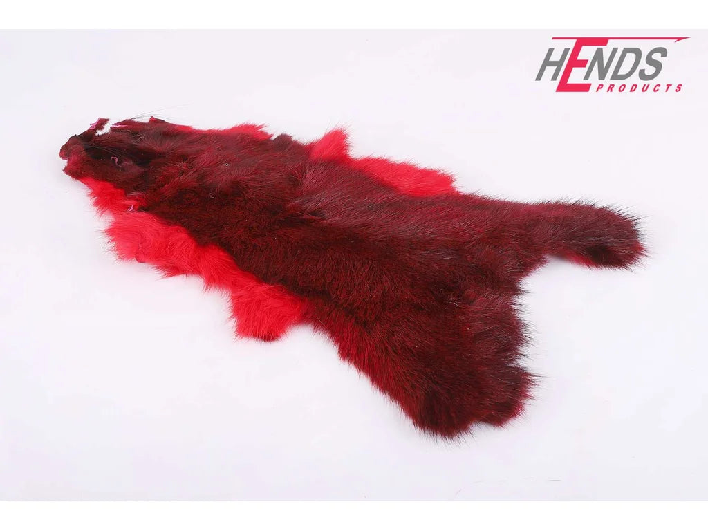 Hends Squirrel Skin - Red Grizzled