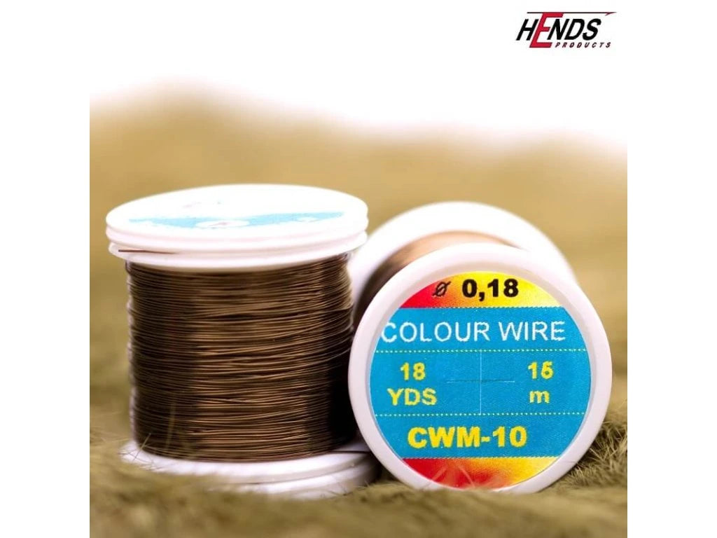 Hends Colour Wire 0,18 - Brown Lt - 10